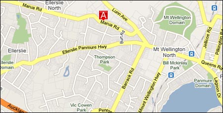 Auckland Branch Location